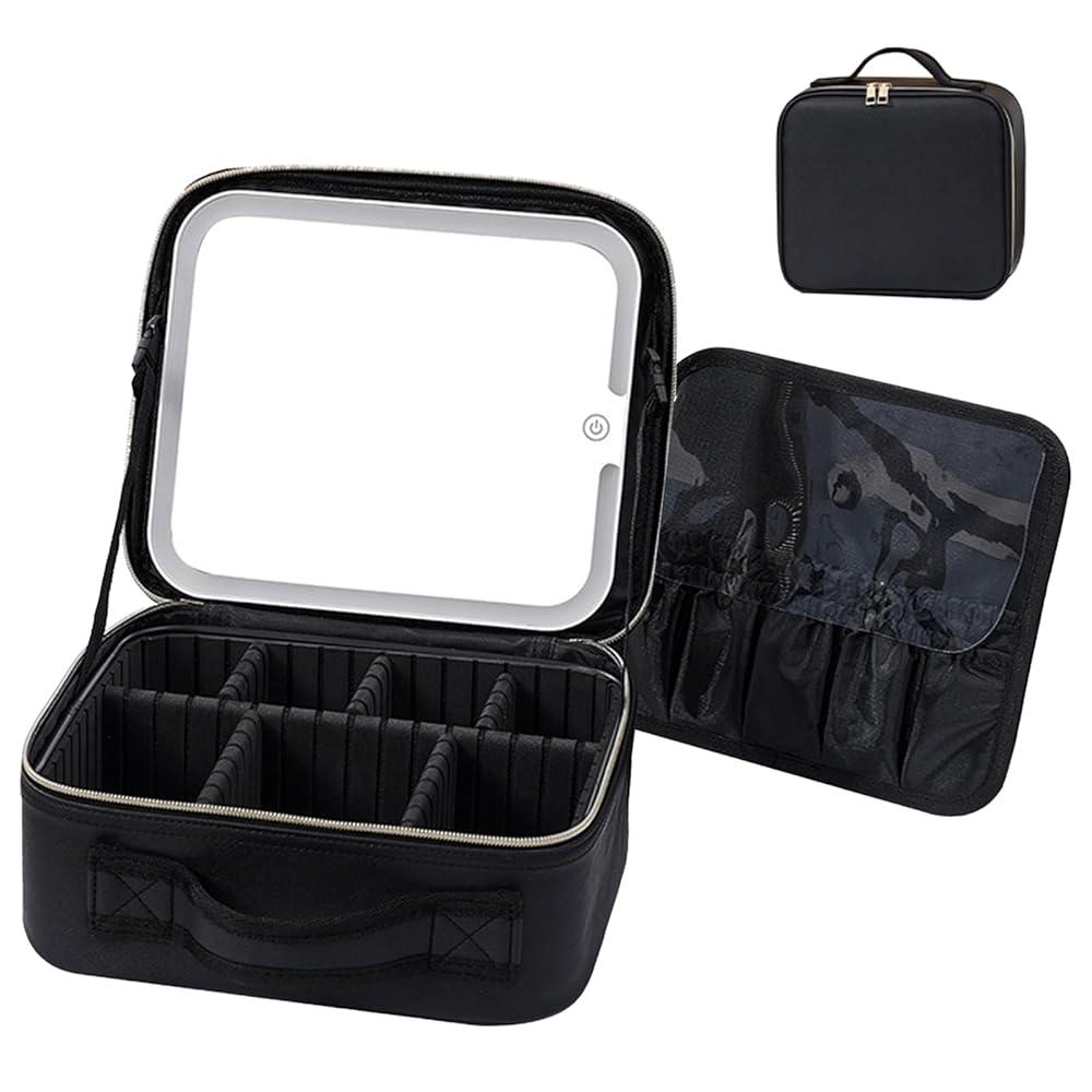 Organizador De Maquillaje Con Espejo E Iluminación