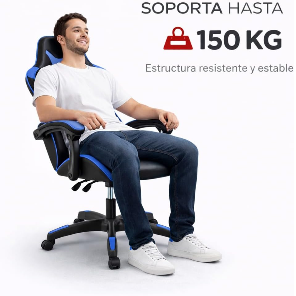 Silla Gamer/Azul