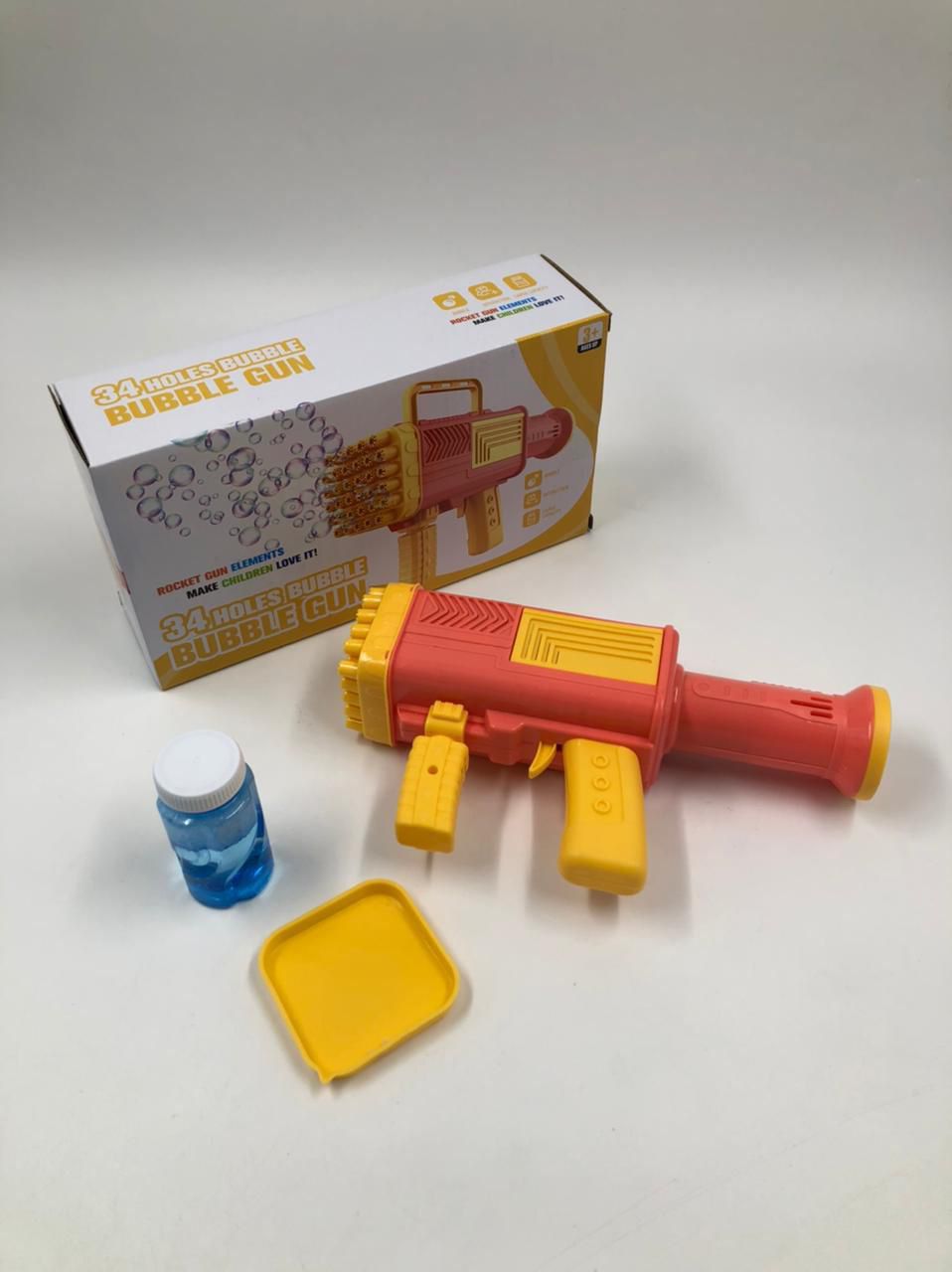 Pistola Lanzadora De Burbujas