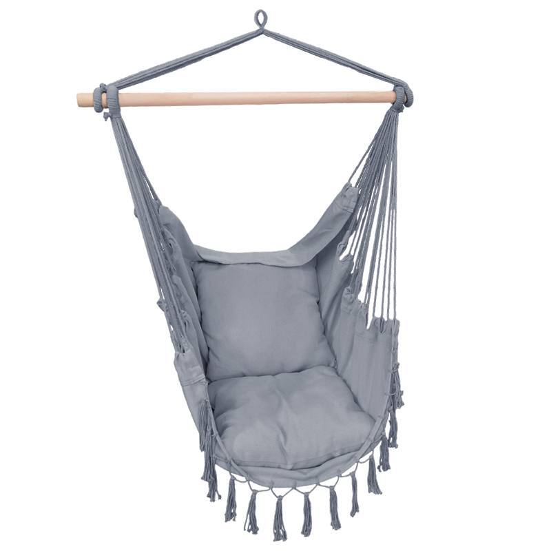 Silla Colgante Tipo Hamaca Con Cojines Para Descanso