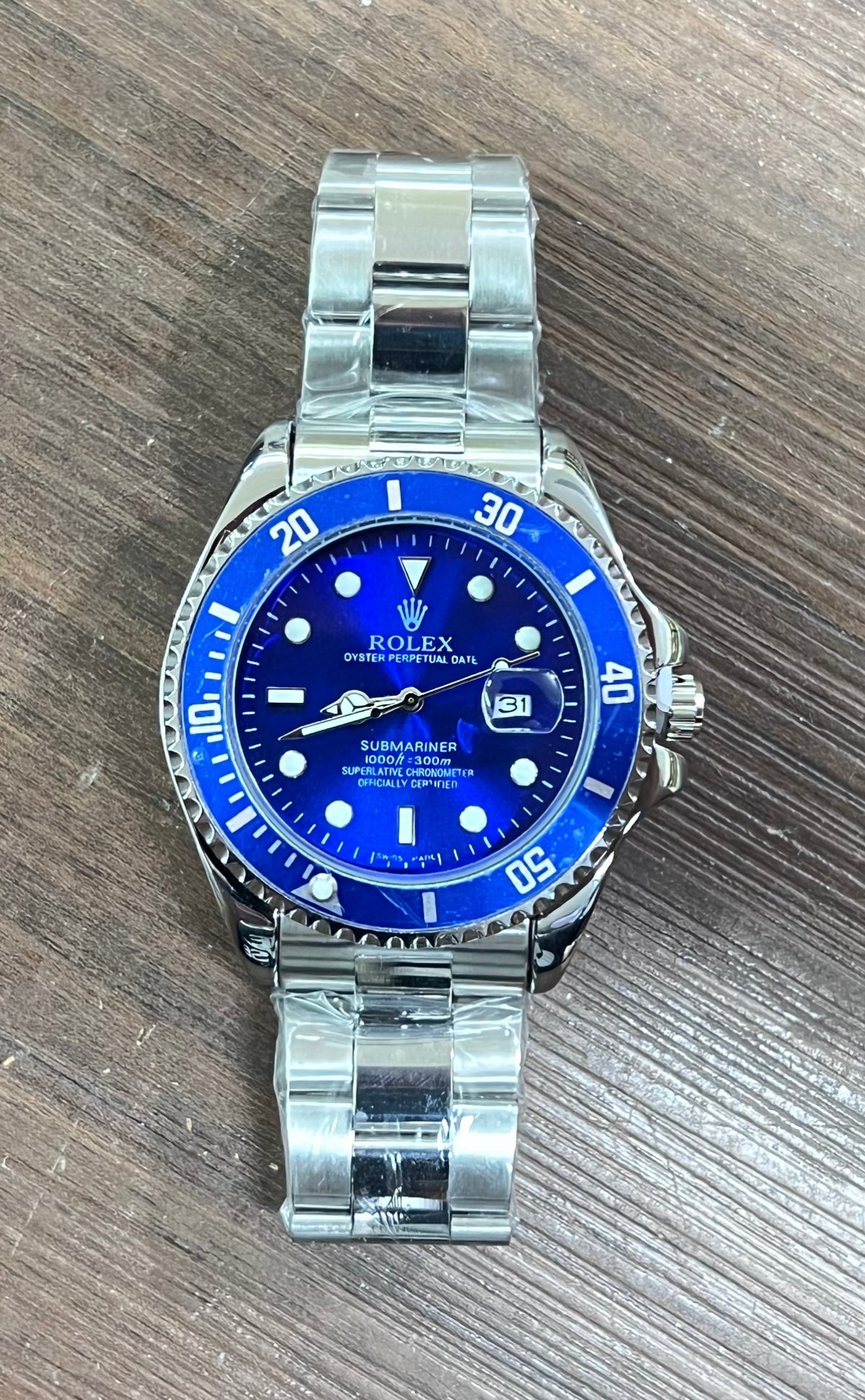 Rolex Submariner De Acero
