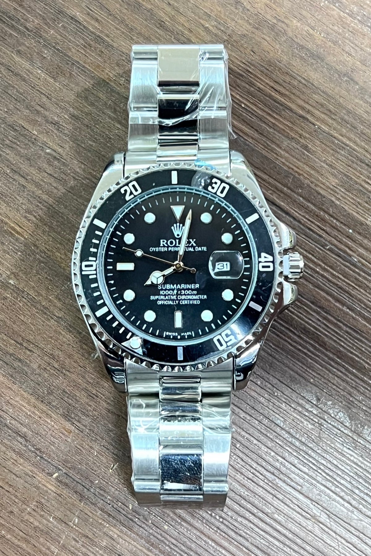 Rolex Submariner De Acero