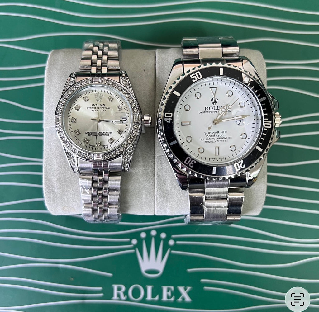 Set De Relojes Rolex Para Parejas