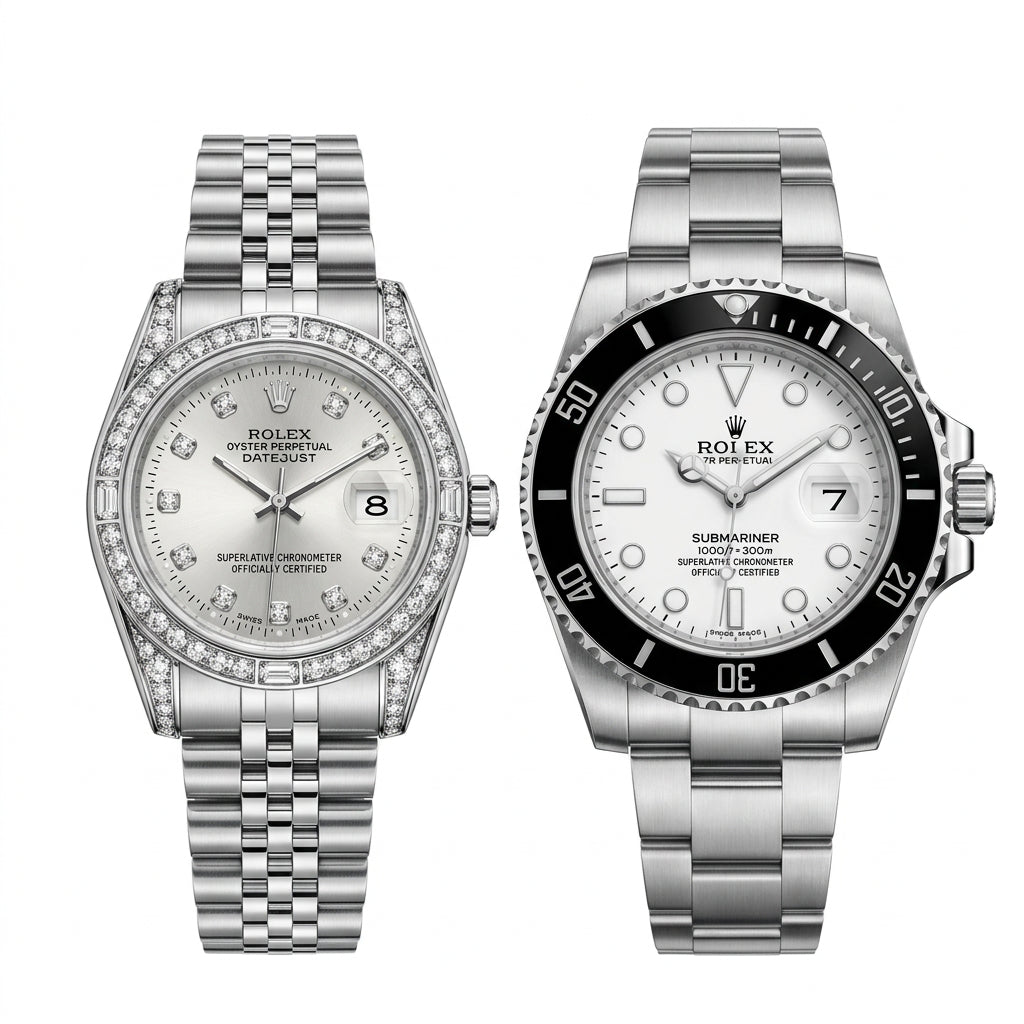 Set De Relojes Rolex Para Parejas