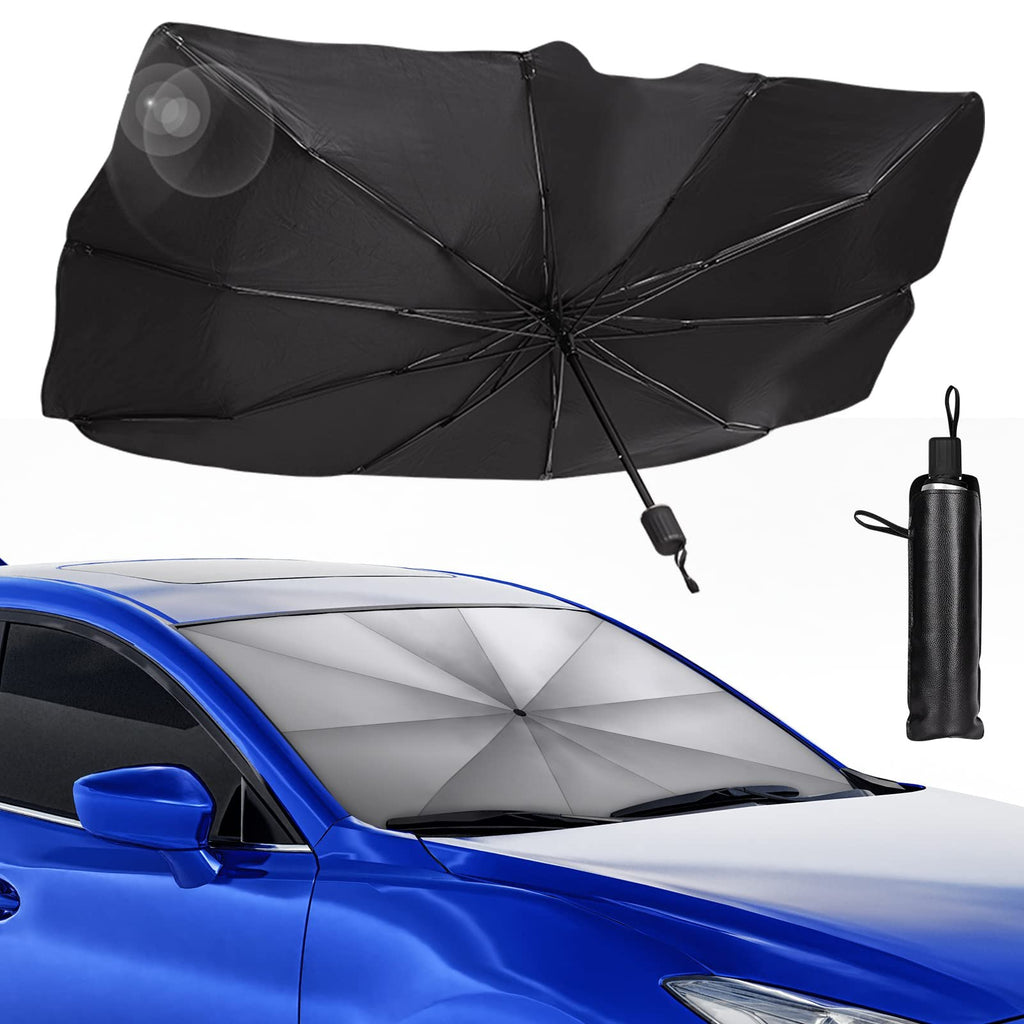 Parasol Plegable Tipo Sombrilla Para Carro