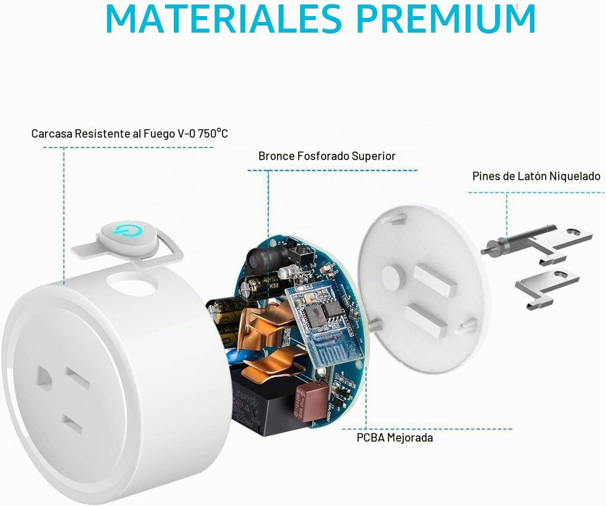 Enchufe Inteligente Con Control Remoto Para El Hogar