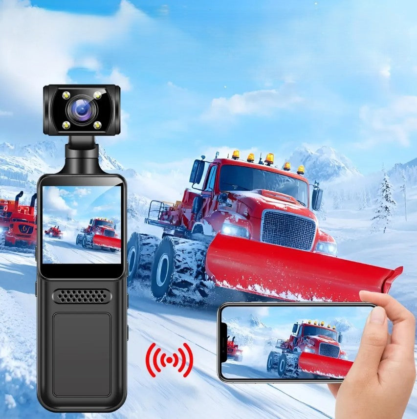 Videocámara Portátil De Mano Con Pantalla Integrada