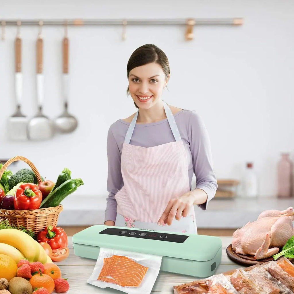 Selladora Automática De Empaque Al Vacío Para Alimentos