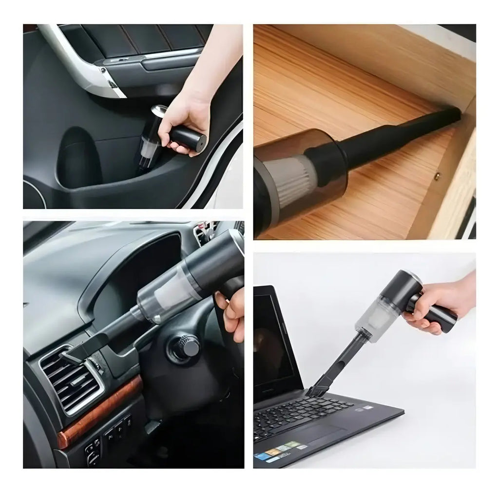 Aspiradora Portátil Inalámbrica Recargable Para Auto y Hogar