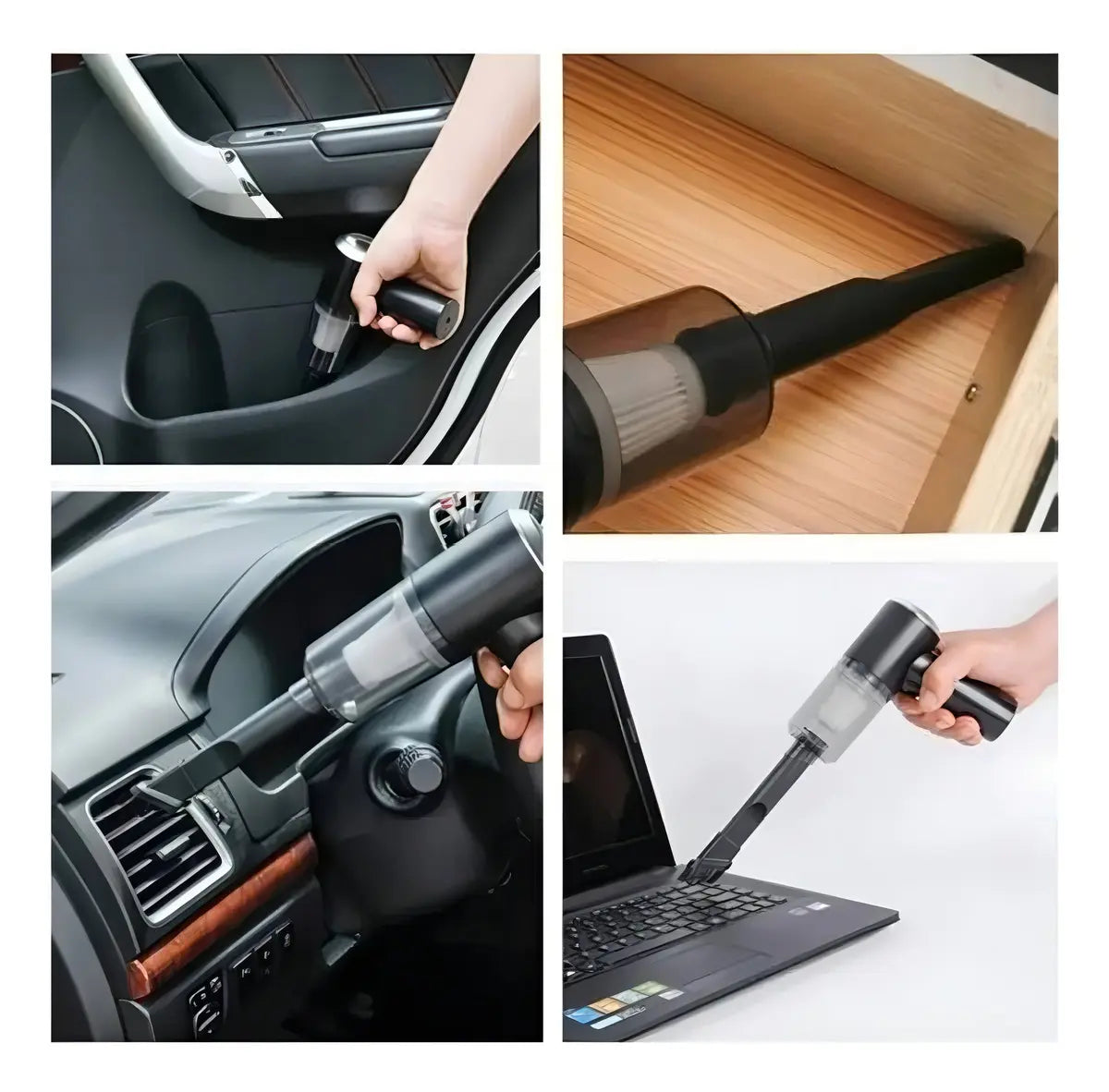 Aspiradora Portátil Inalámbrica Recargable Para Auto y Hogar