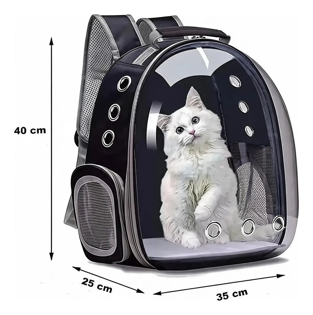 Mochila Transparente Para Transporte De Mascotas
