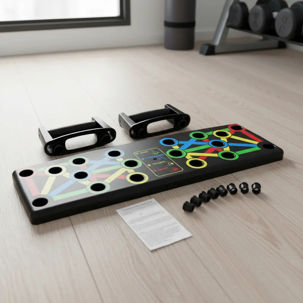 Tabla Plegable Multifuncional Para Ejercicios De Flexiones