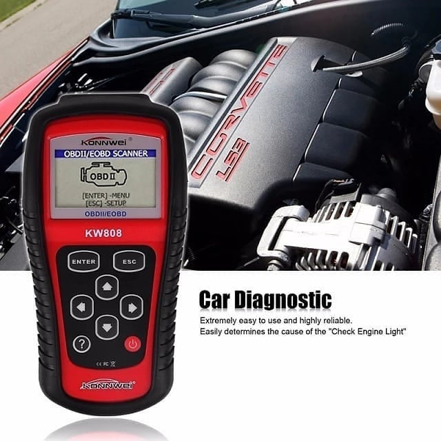 ESCANER AUTOMOTRIZ KONNWEI KW808 OBD2