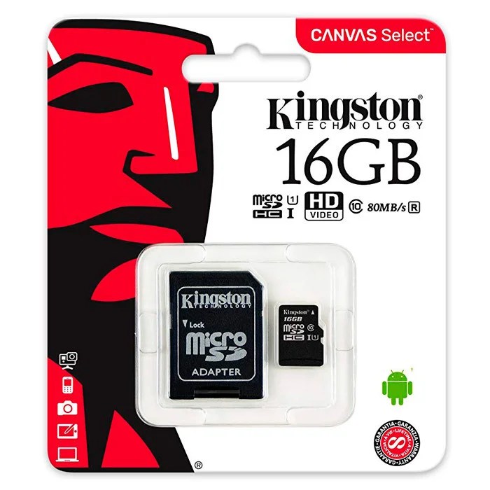 Tarjeta De Memoria Kingston Micro SD