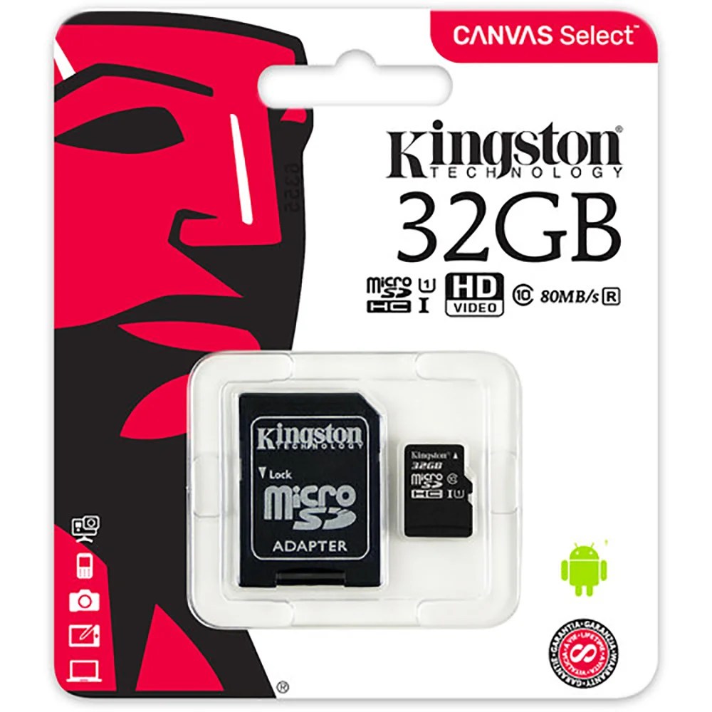 Tarjeta De Memoria Kingston Micro SD