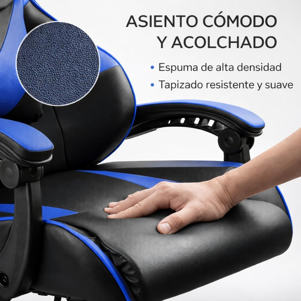 Silla Gamer/Azul