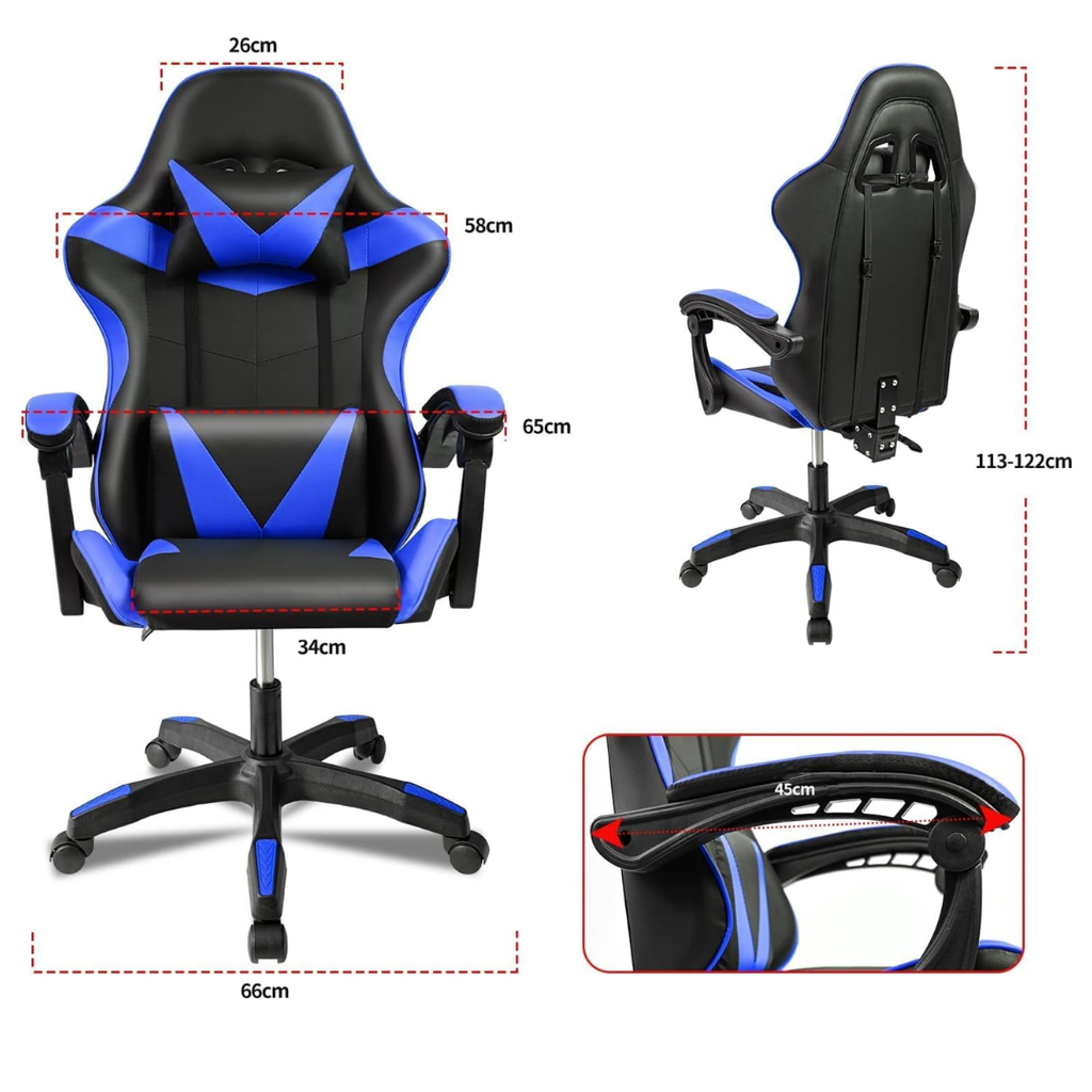 Silla Gamer/Azul