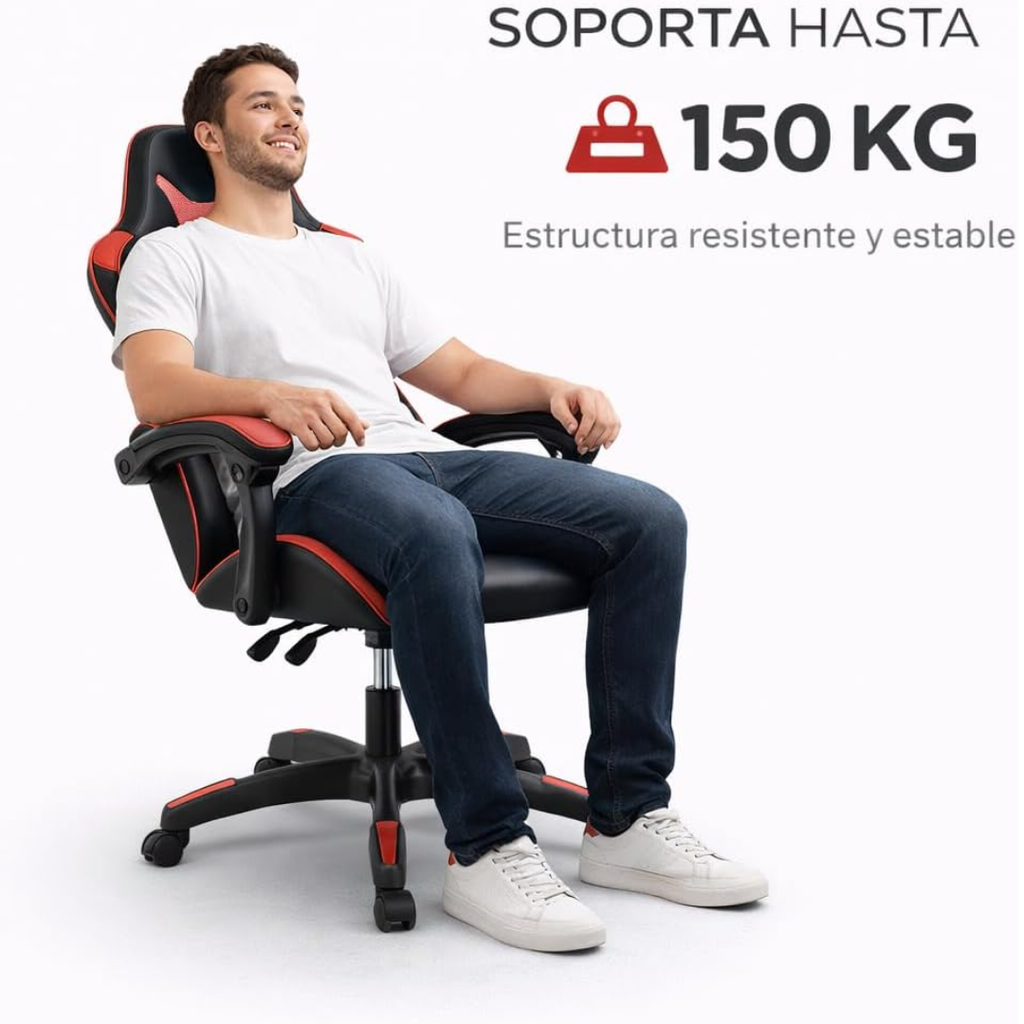 Silla Gamer/Rojo