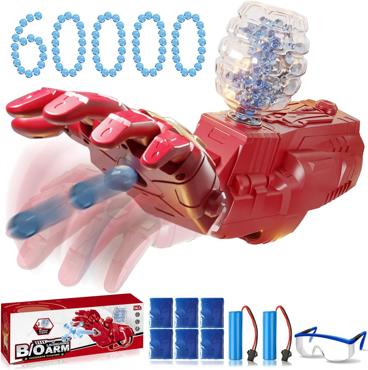 Guante Lanzador De Bolas De Gel